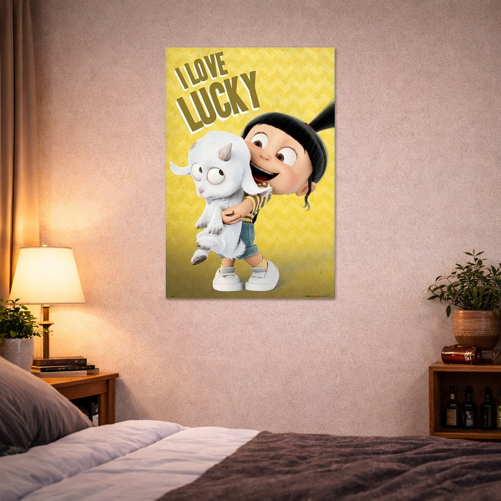 Minions - Poster I Love Lucky