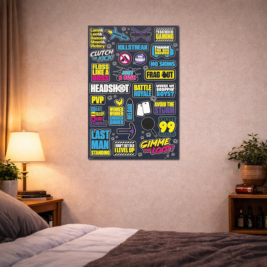 Battle Royale - Poster Infographic