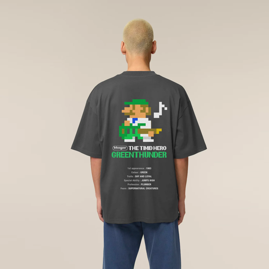 MADE IN JAPAN - GREENTHUNDER® CHARCOAL TEE