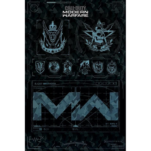 Call of Duty - Poster Modern Warfare Fracções
