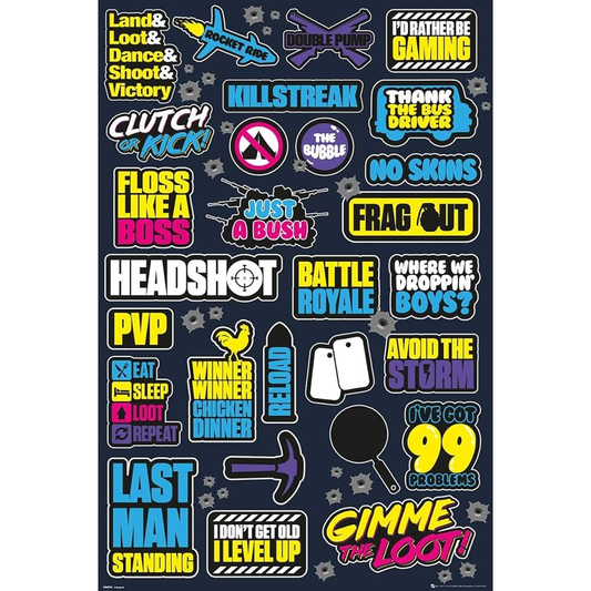 Battle Royale - Poster Infographic