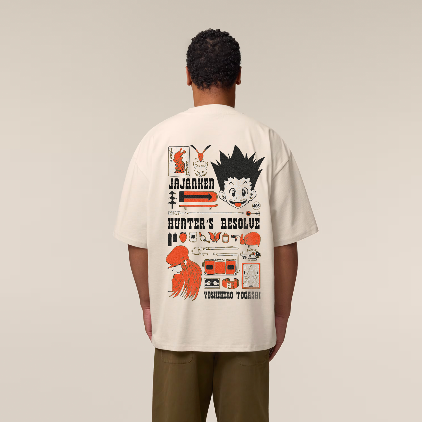 MADE IN JAPAN - JAJANKEN BEIGE TEE