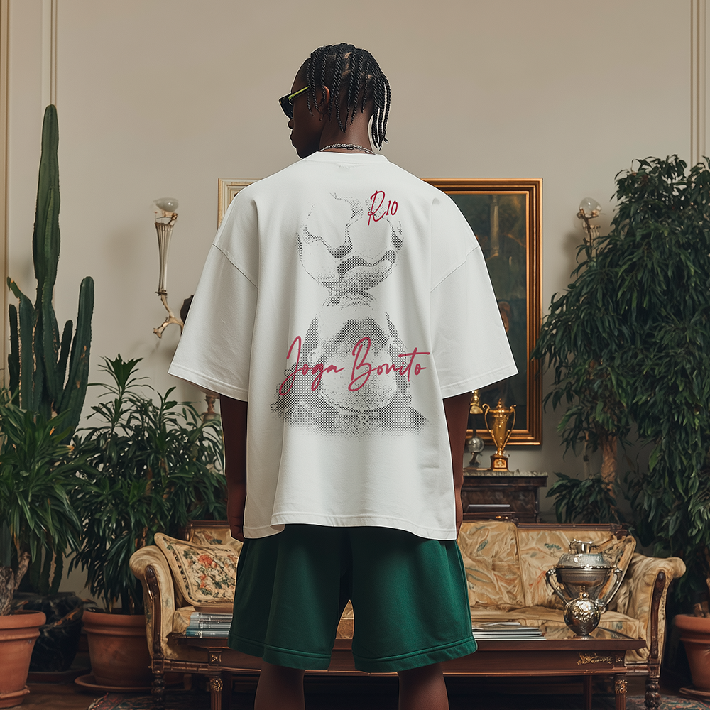 FOOTBALL ELEGANCE - JOGA BONITO® WHITE TEE