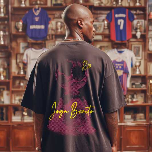 FOOTBALL ELEGANCE - JOGA BONITO® BLACK TEE