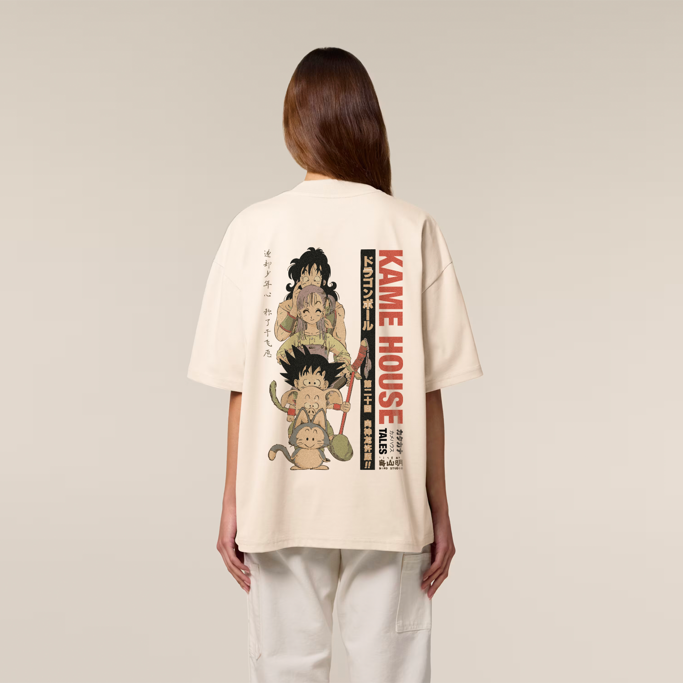 MADE IN JAPAN - KAMEHOUSE TALE'S BEIGE TEE