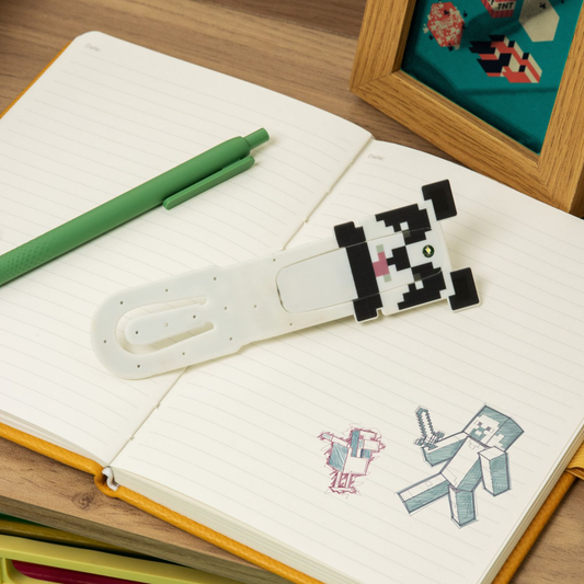 Minecraft - Marcador de Livro Panda