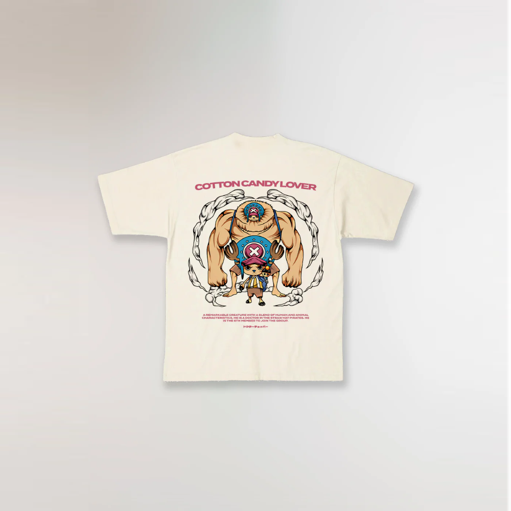 MADE IN JAPAN - COTTON CANDY LOVER® BEIGE T-SHIRT