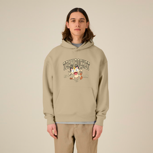 MADE IN JAPAN - TEAM ROCKET® OVERSIZED BEIGE HOODIE