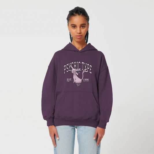 MADE IN JAPAN - PSYCHIC TYPE® OVERSIZED PURPLE HOODIE