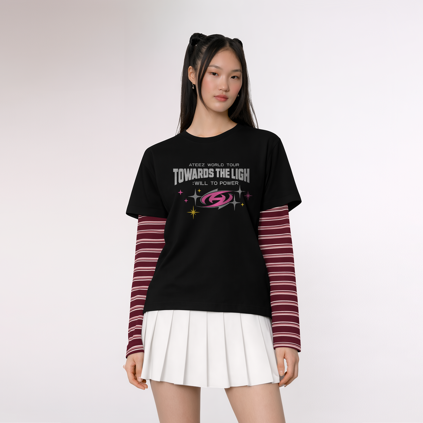MADE IN JAPAN - TOWARDS THE LIGHT BLACK TEE