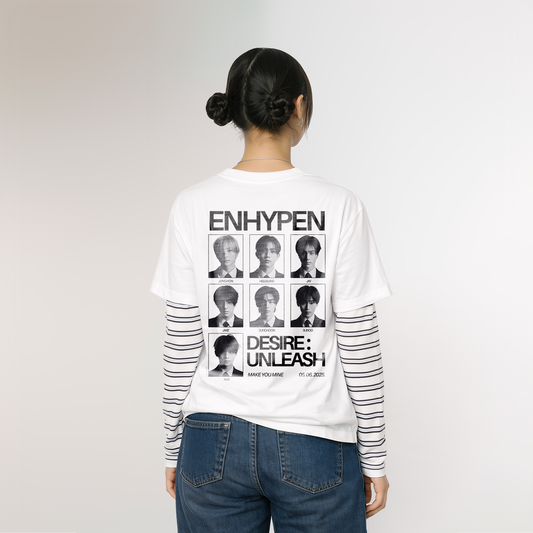 MADE IN JAPAN - ENHYPEN WHITE TEE