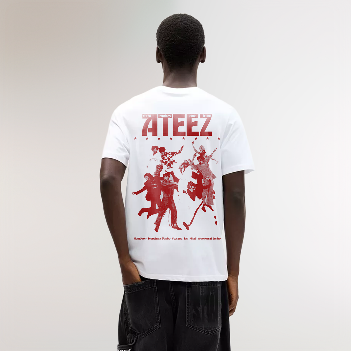 MADE IN JAPAN - ATEEZ WHITE TEE