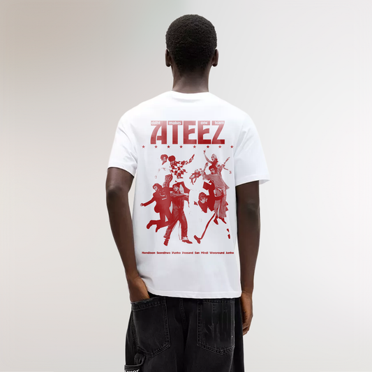 MADE IN JAPAN - ATEEZ WHITE TEE