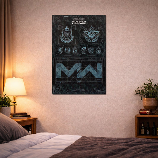 Call of Duty - Poster Modern Warfare Fracções