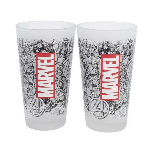 Marvel - Conjunto de Copos *Caixa Danificada*