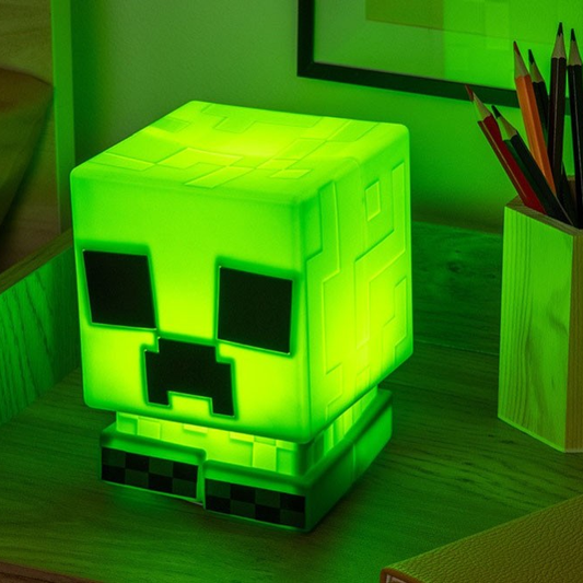 Minecraft - Candeeiro Creeper Silicone