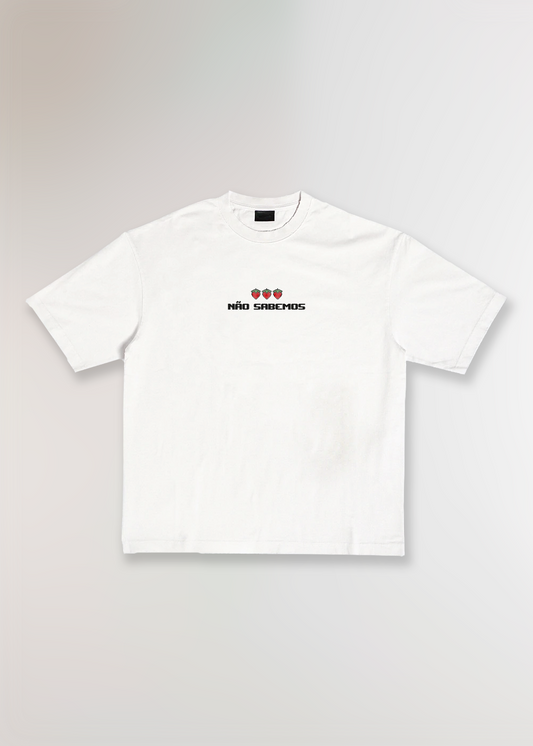 RÚBEN BRANCO - NÃO SABEMOS T-SHIRT BRANCA
