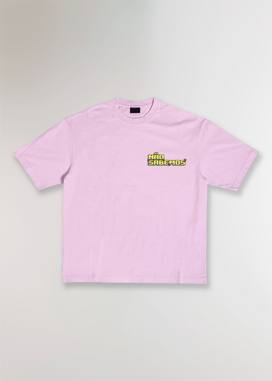 RÚBEN BRANCO - NÃO SABEMOS T-SHIRT ROSA