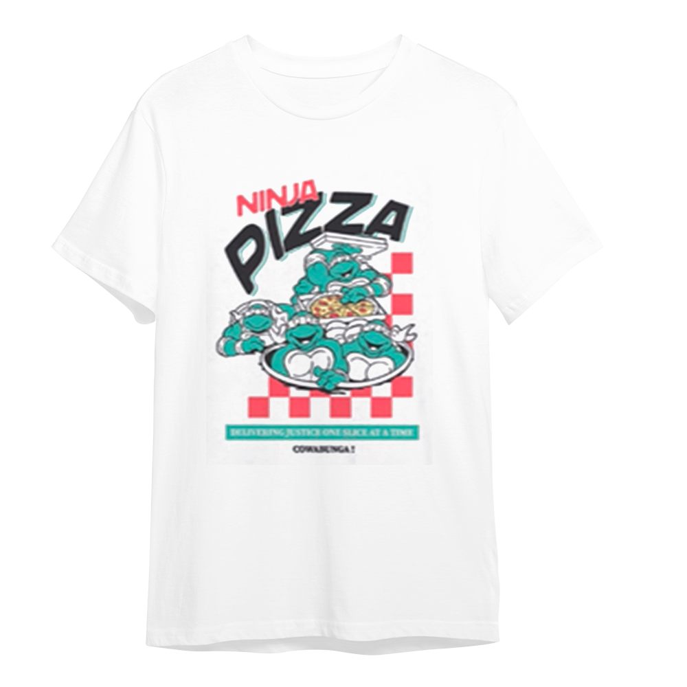 Tartarugas Ninja - T-shirt Ninja Pizza