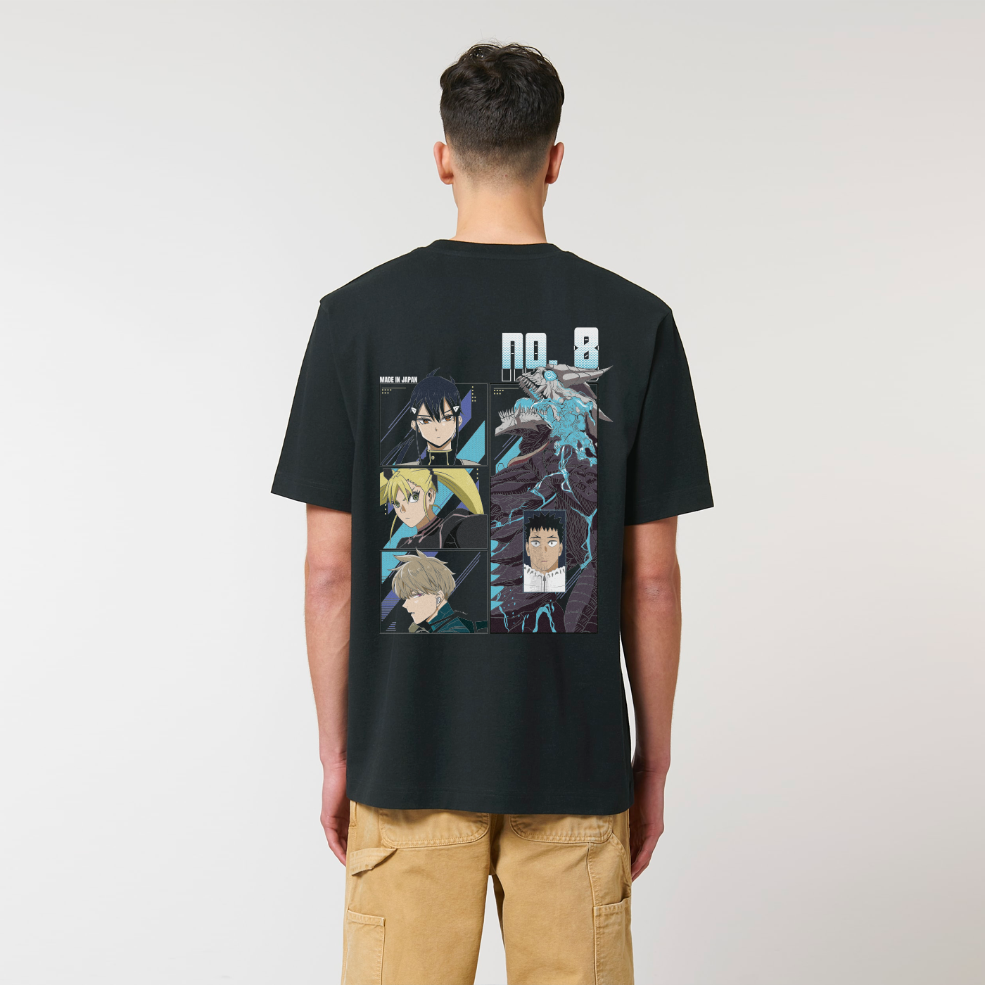 MADE IN JAPAN - NUMBER 8® BLACK TEE