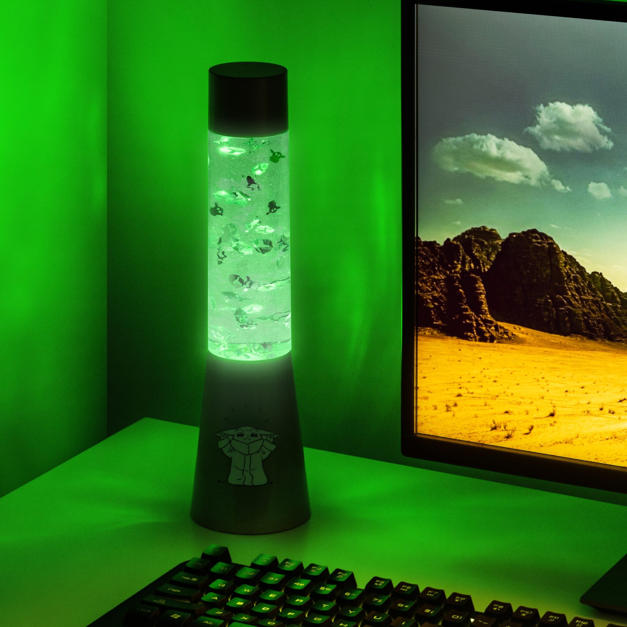 The Mandalorian - Candeeiro Lava Lamp Grogu