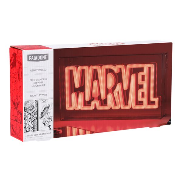 Marvel - Candeeiro Logo NEON