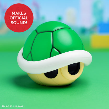 Super Mario - Candeeiro Green Shell c/ Efeito Sonoro