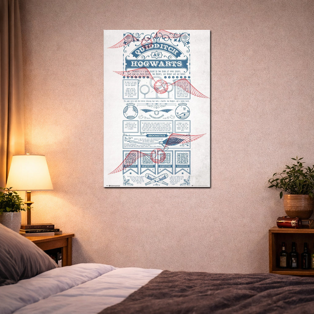 Harry Potter - Poster Quidditch at Hogwarts