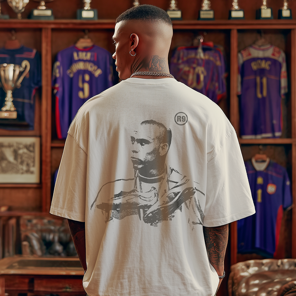 FOOTBALL ELEGANCE - R9® WHITE TEE