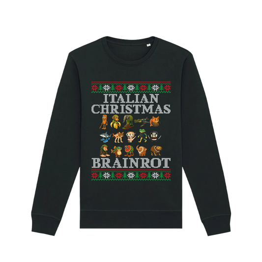 RED CAT - Sweatshirt Italian Christmas Brainrot