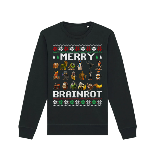 RED CAT - Sweatshirt Merry Brainrot Ugly