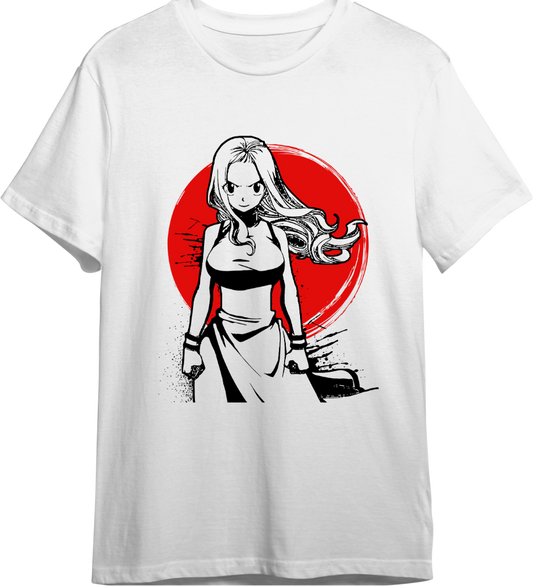 RED CAT - T-shirt Lady in War