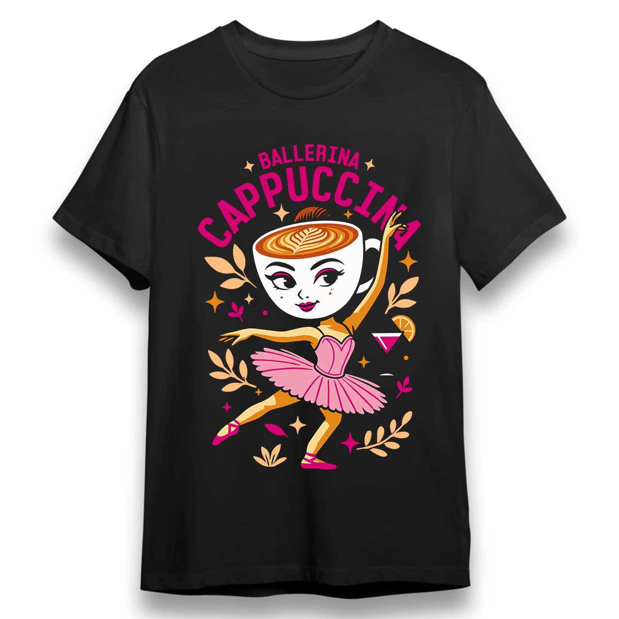 RED CAT - T-shirt Ballerina Cappuccina