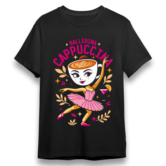 RED CAT - T-shirt Ballerina Cappuccina