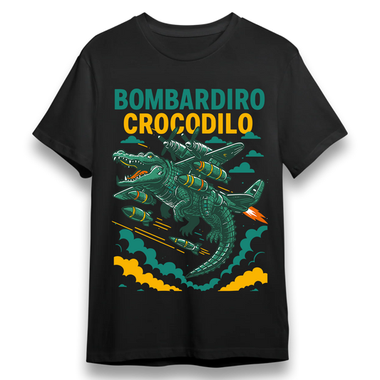 RED CAT - T-shirt Bombardiro Crocodilo V2