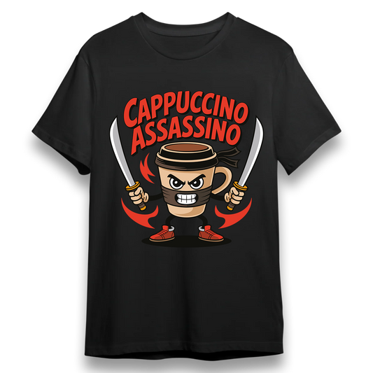 RED CAT - T-shirt Cappuccino Assassino