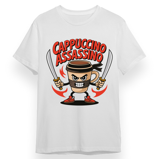 RED CAT - T-shirt Cappuccino Assassino