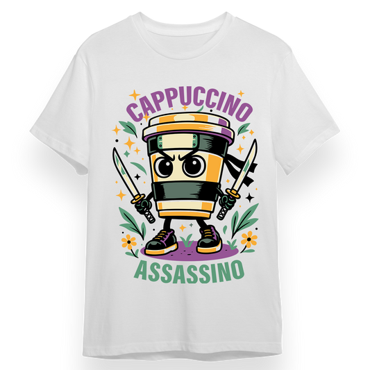 RED CAT - T-shirt Cappuccino Assassino V2