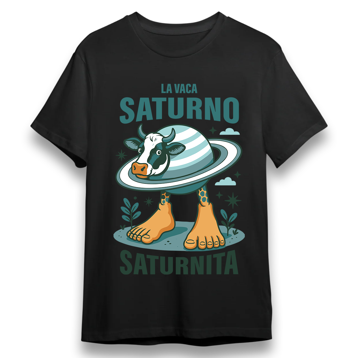 RED CAT - T-shirt La Vaca Saturno Saturnita