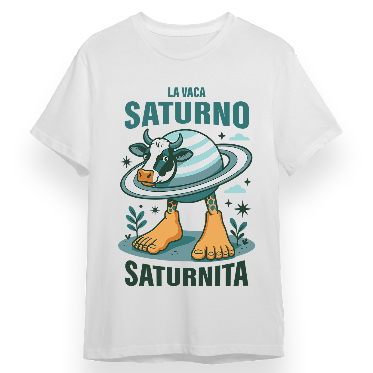 RED CAT - T-shirt La Vaca Saturno Saturnita