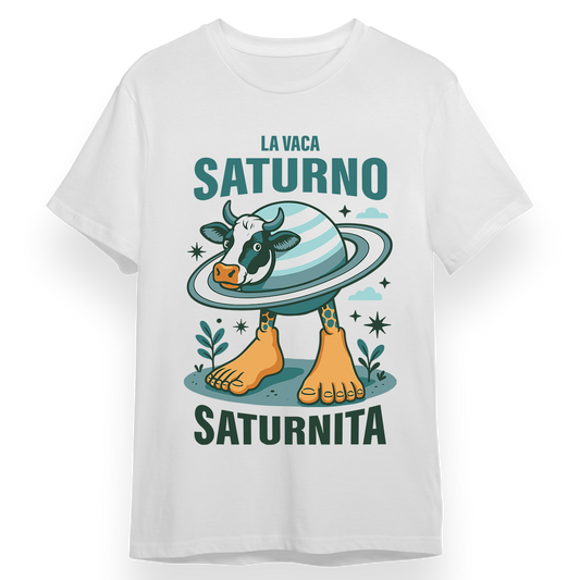 RED CAT - T-shirt La Vaca Saturno Saturnita