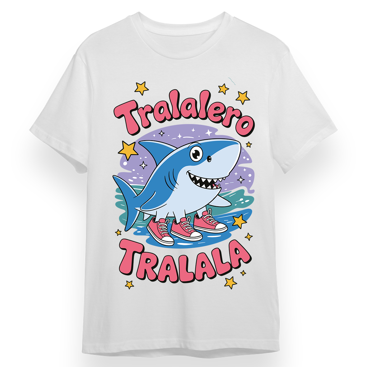 RED CAT - T-shirt Tralalero Tralala V2