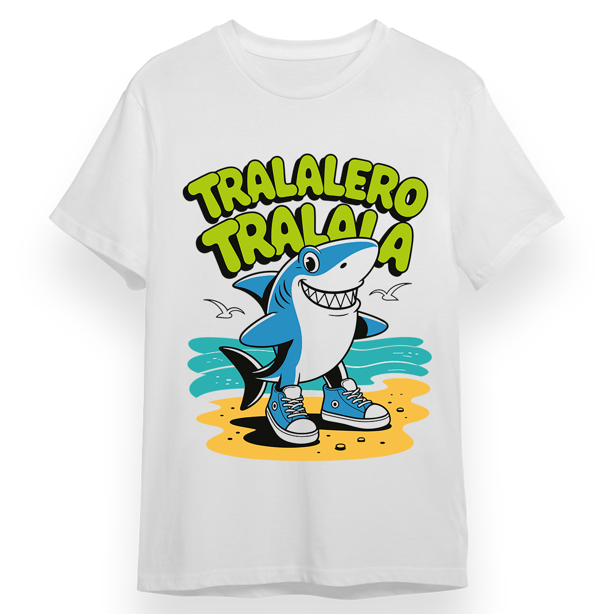 RED CAT - T-shirt Tralalero Tralala V3