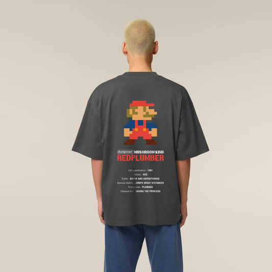 MADE IN JAPAN - REDPLUMBER® CHARCOAL TEE