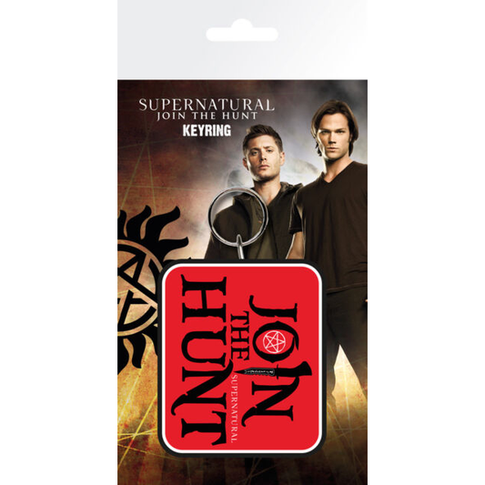 Supernatural - Porta-Chaves de Borracha