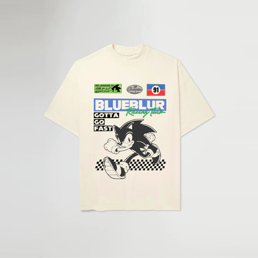 MADE IN JAPAN - BLUEBLUR® BEIGE TEE