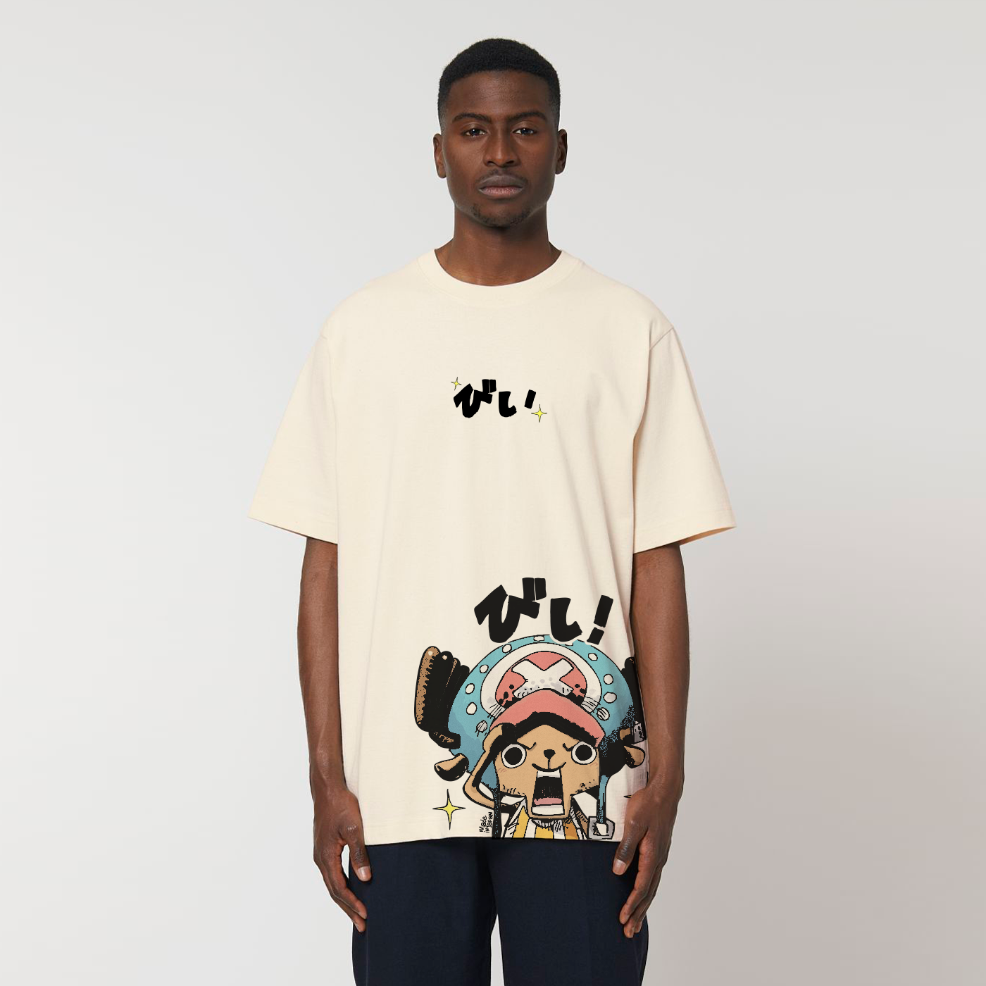 MADE IN JAPAN - SURPRISED DOCTOR® BEIGE TEE