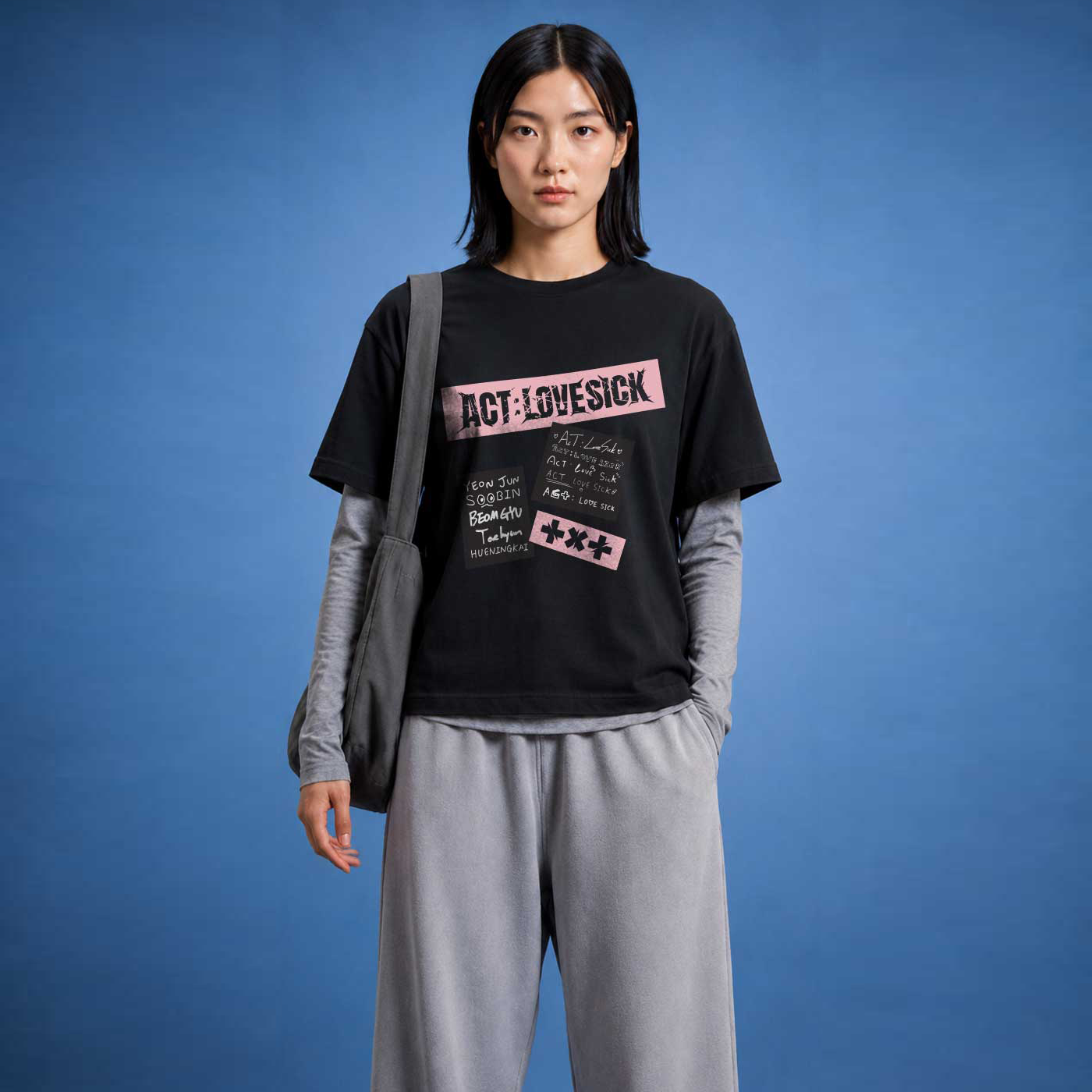 MADE IN JAPAN - LOVESICK BLACK TEE