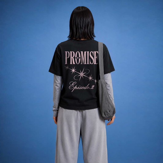 MADE IN JAPAN - PROMISE BLACK TEE