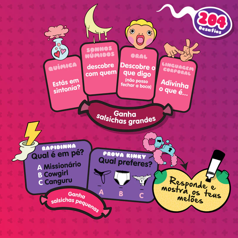 Sex Party Game - Jogo de Tabuleiro